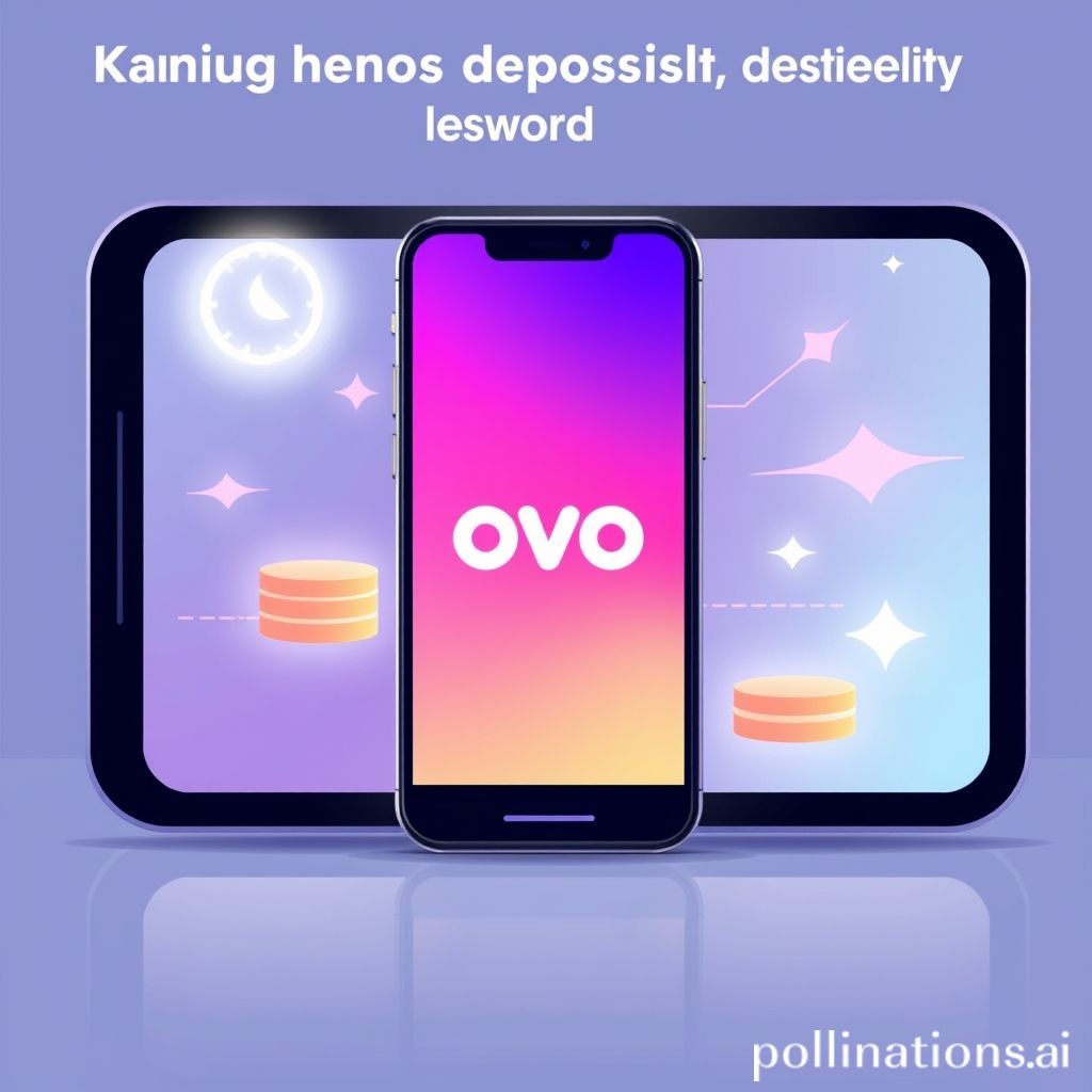 Kemudahan Deposit Slot Lewat OVO: Panduan Lengkap